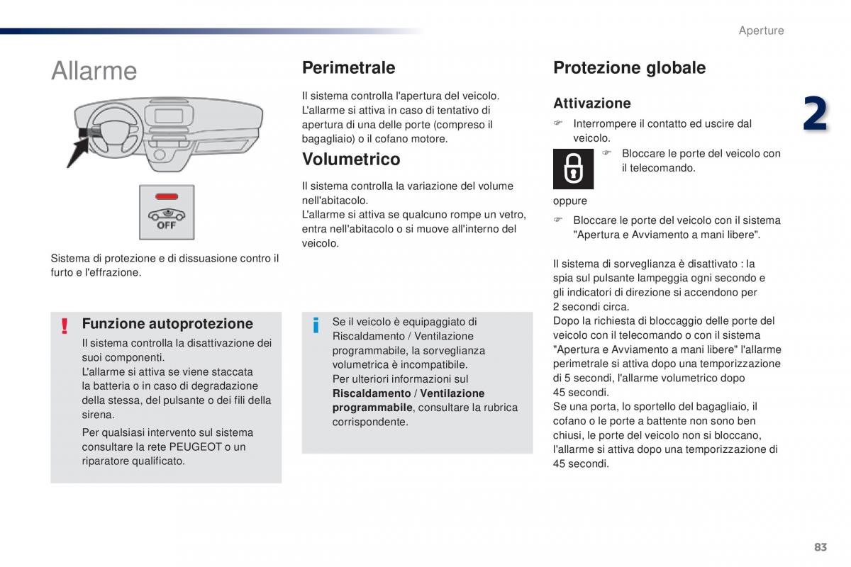 Peugeot Traveller manuale del proprietario / page 85