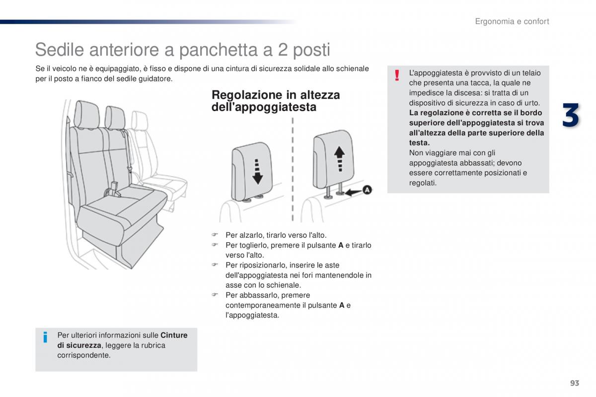 Peugeot Traveller manuale del proprietario / page 95