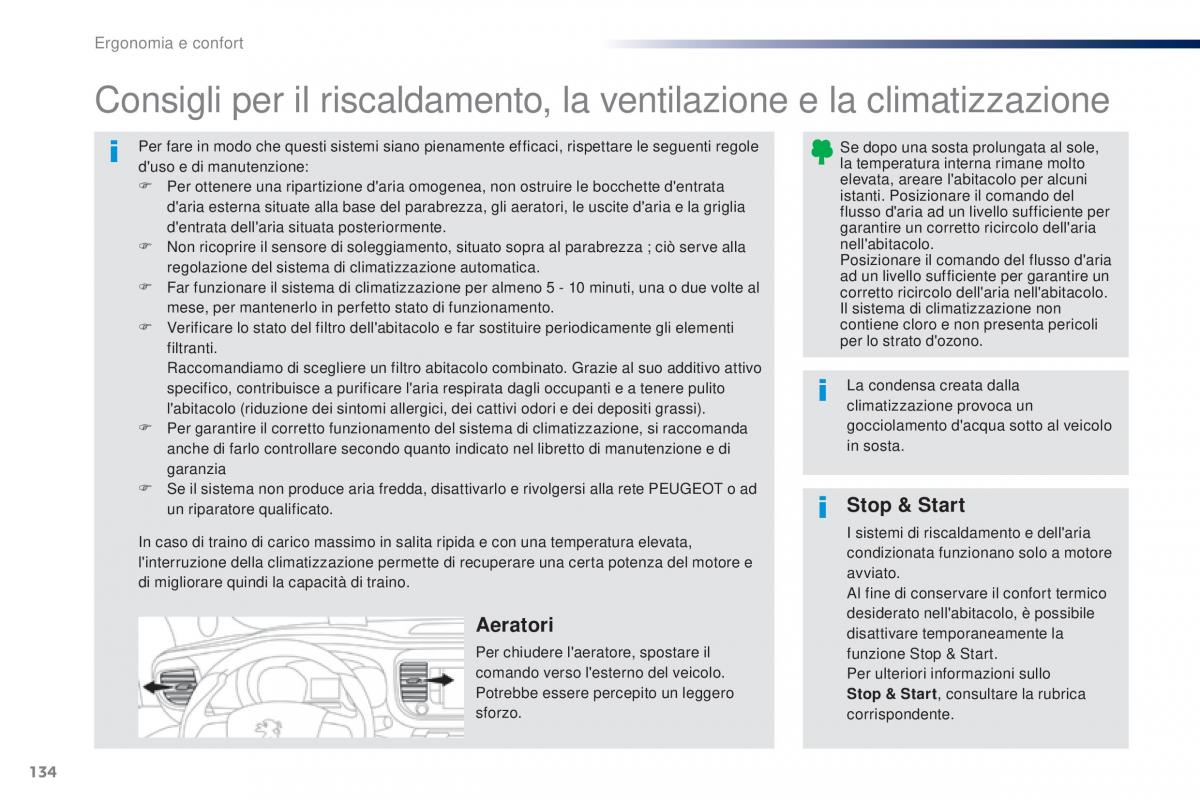 Peugeot Traveller manuale del proprietario / page 136