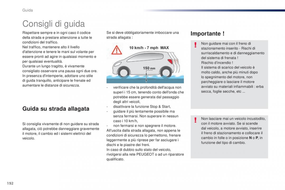 Peugeot Traveller manuale del proprietario / page 194