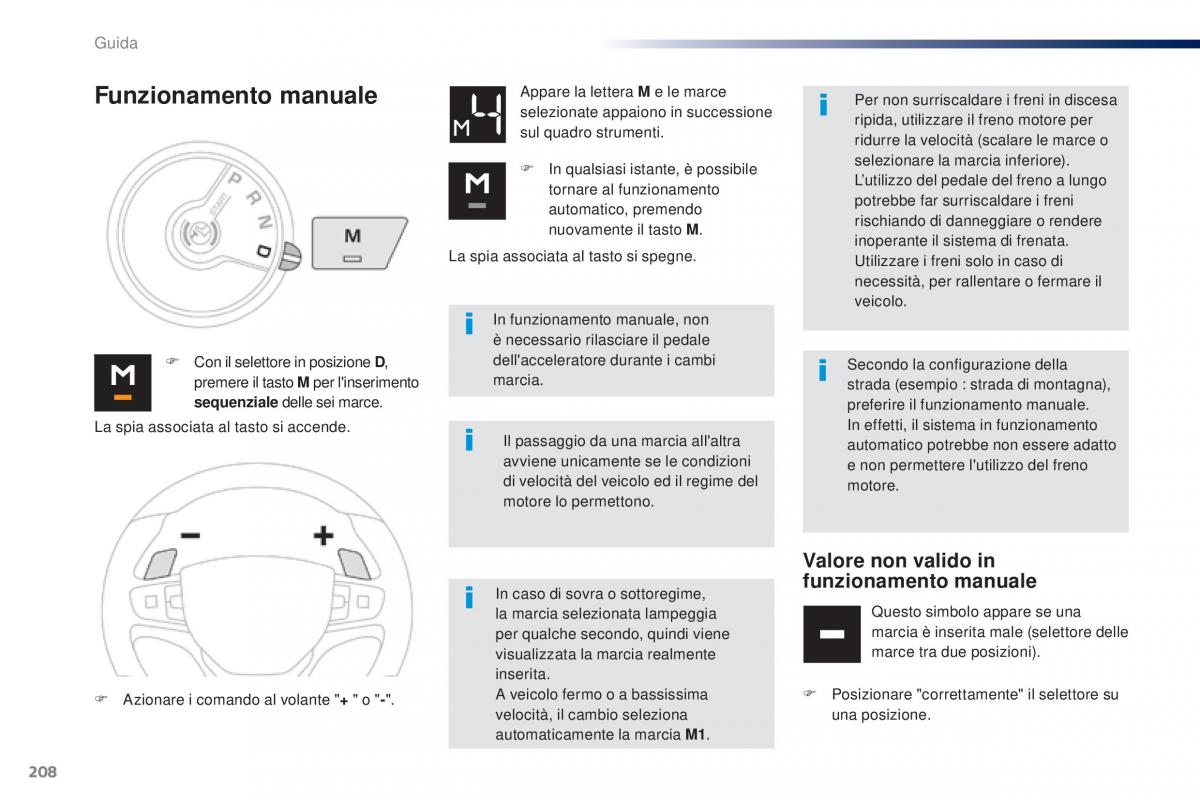 Peugeot Traveller manuale del proprietario / page 210