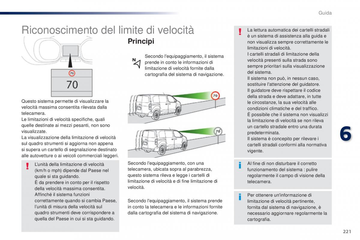 Peugeot Traveller manuale del proprietario / page 223