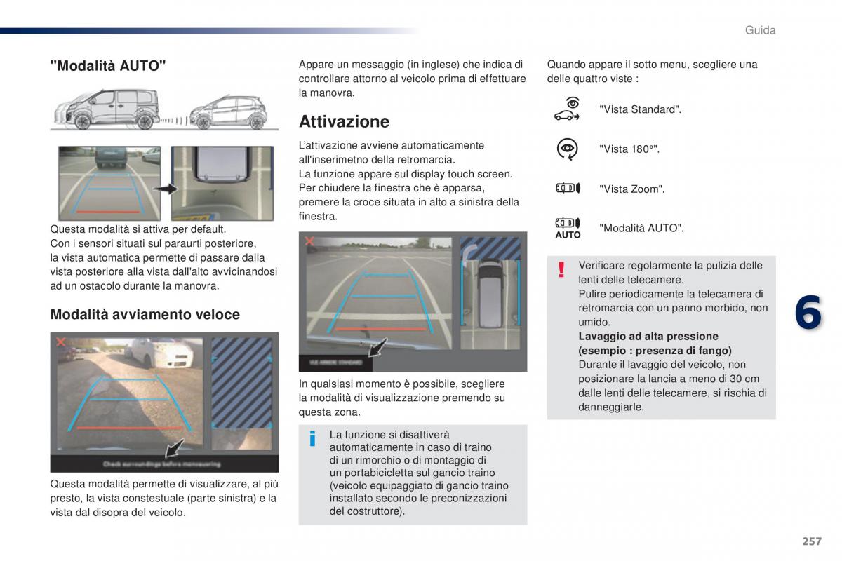 Peugeot Traveller manuale del proprietario / page 259