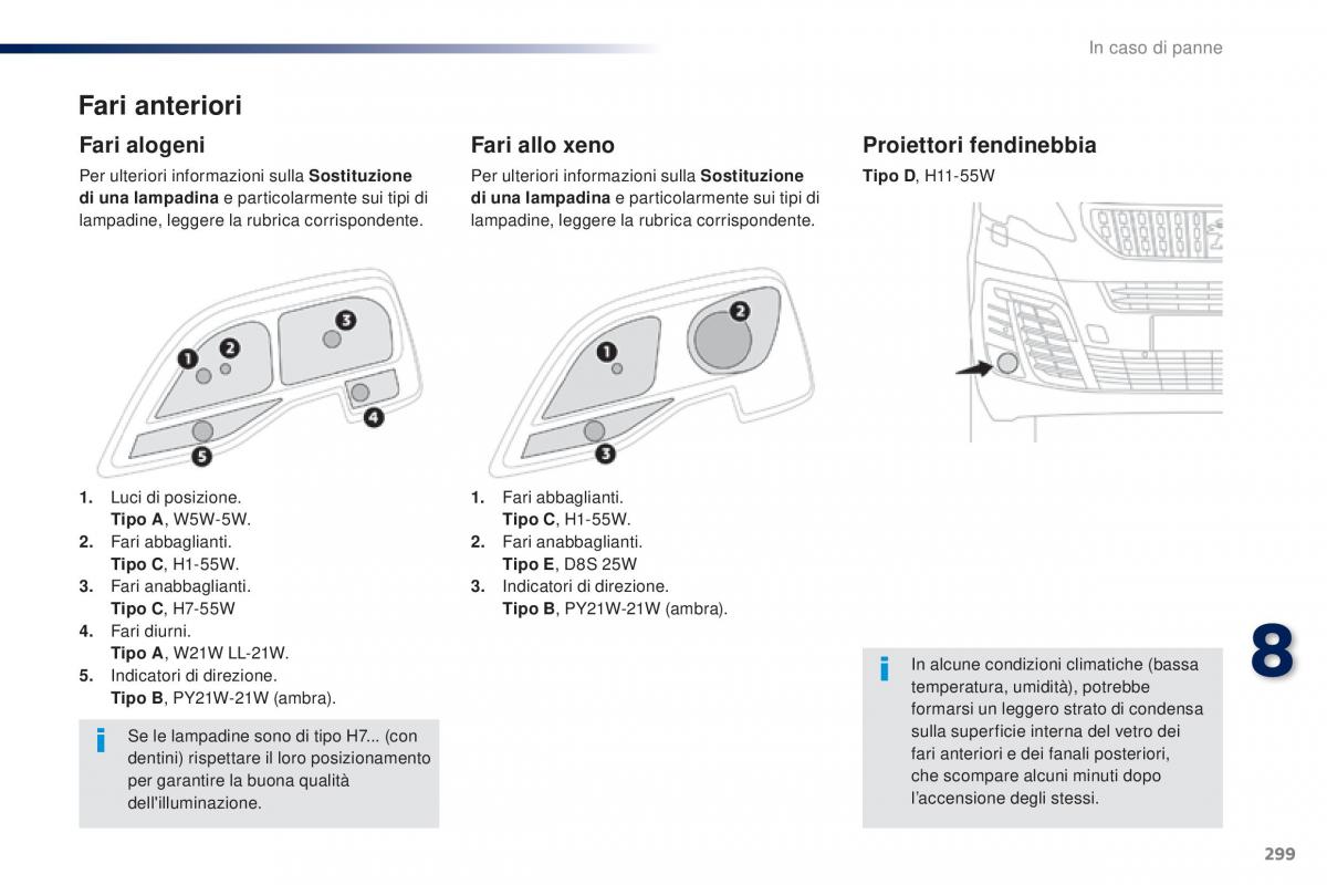 Peugeot Traveller manuale del proprietario / page 301