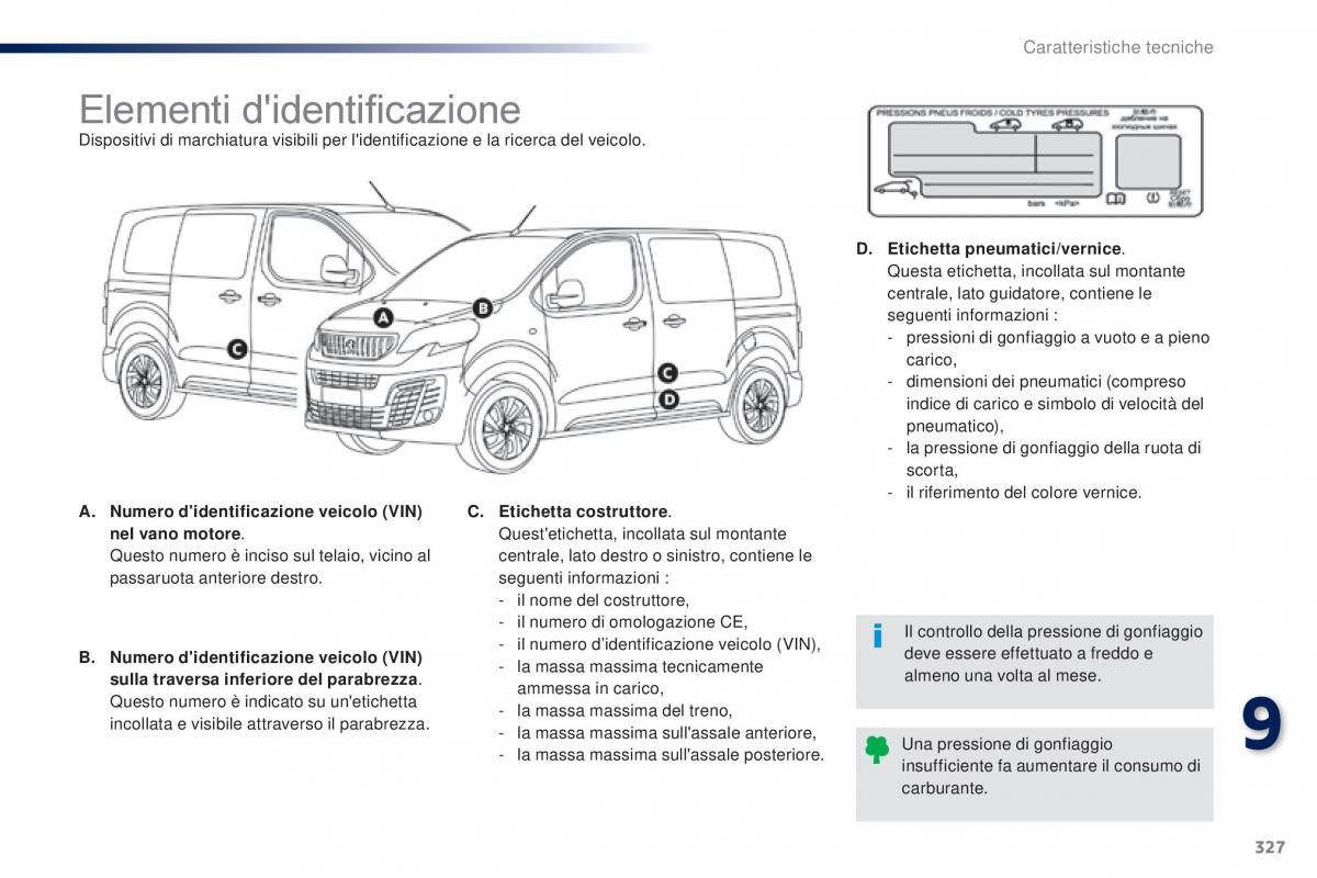 Peugeot Traveller manuale del proprietario / page 329