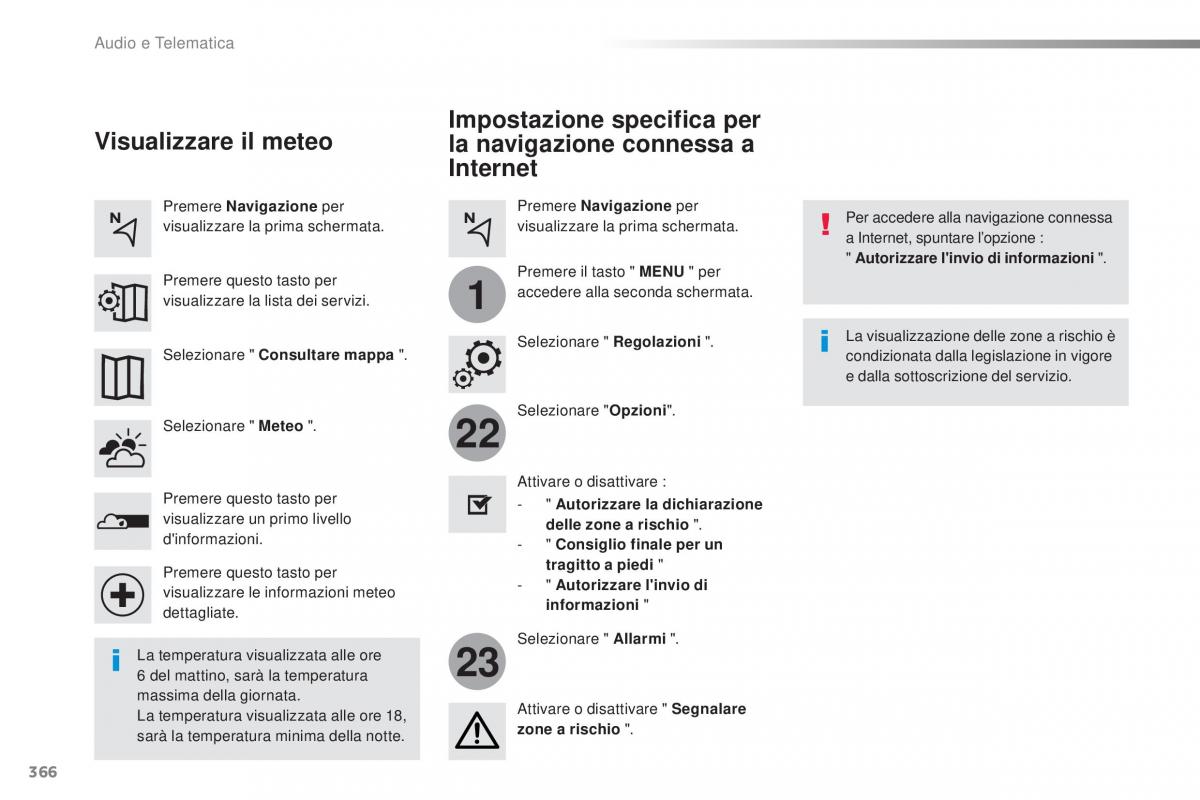 Peugeot Traveller manuale del proprietario / page 368