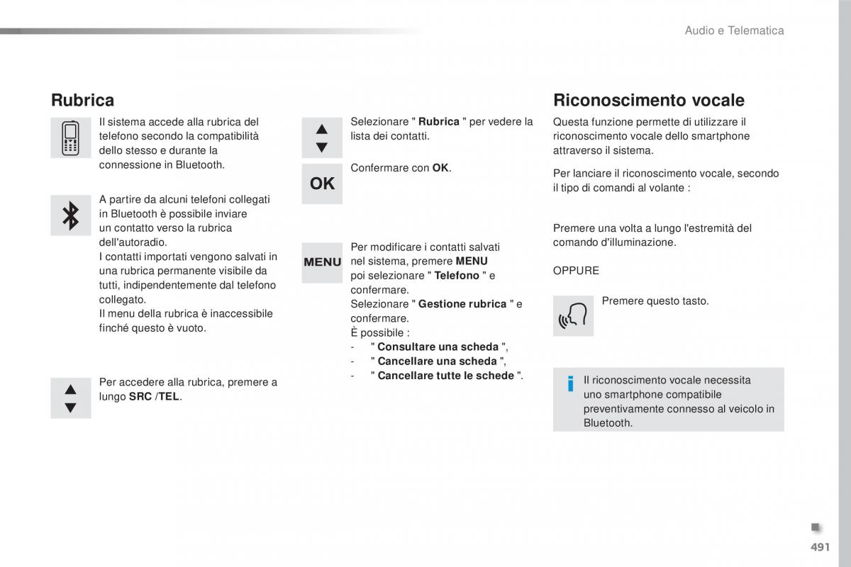 Peugeot Traveller manuale del proprietario / page 493