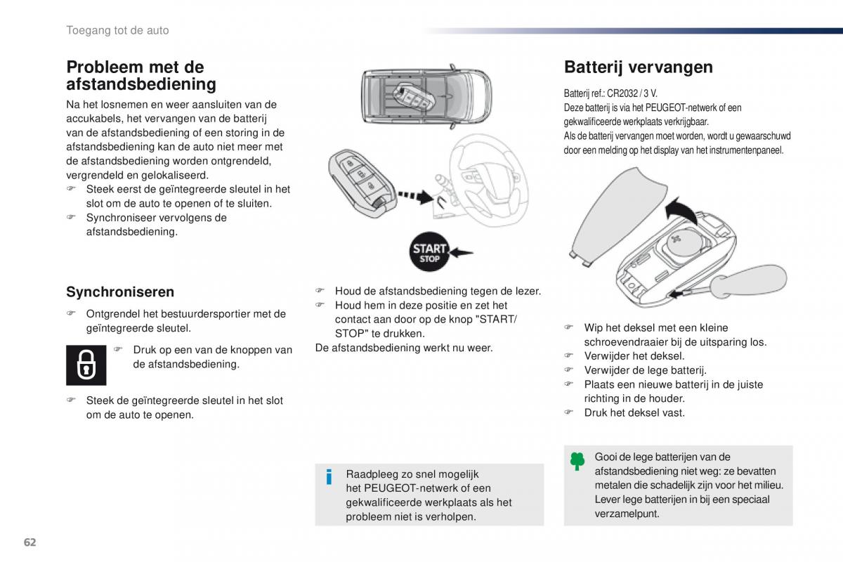 Peugeot Traveller handleiding / page 64