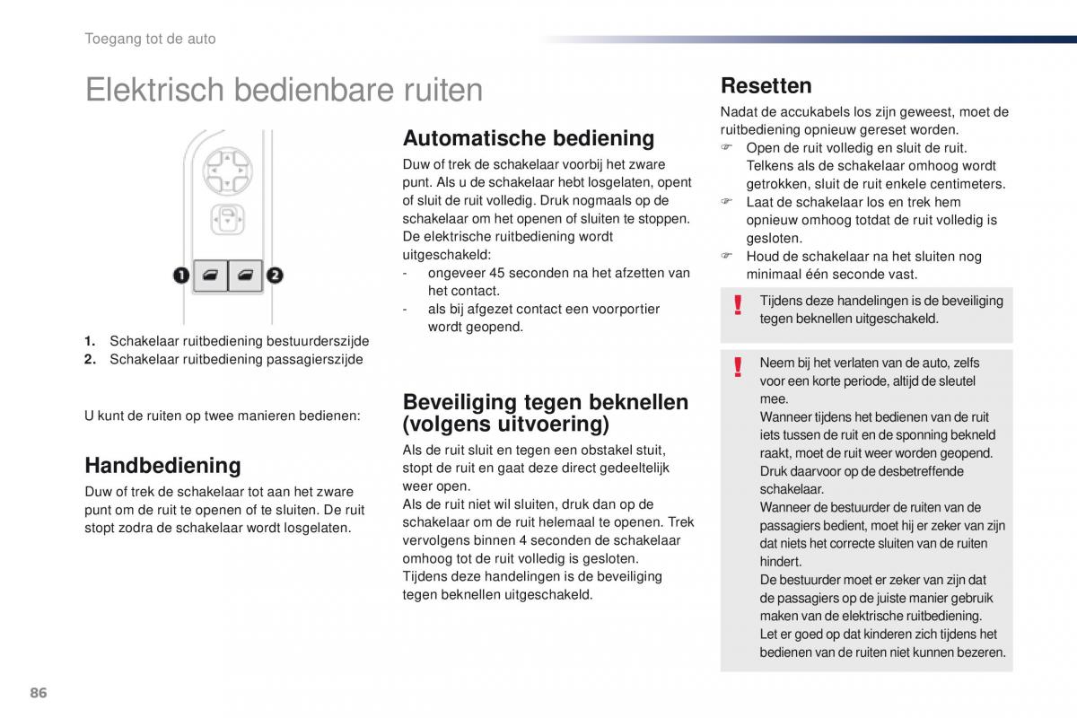 Peugeot Traveller handleiding / page 88