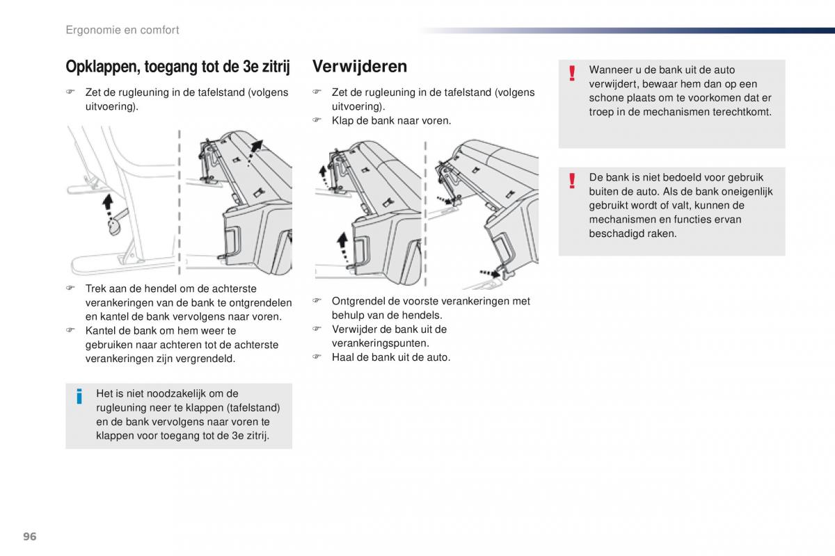 Peugeot Traveller handleiding / page 98