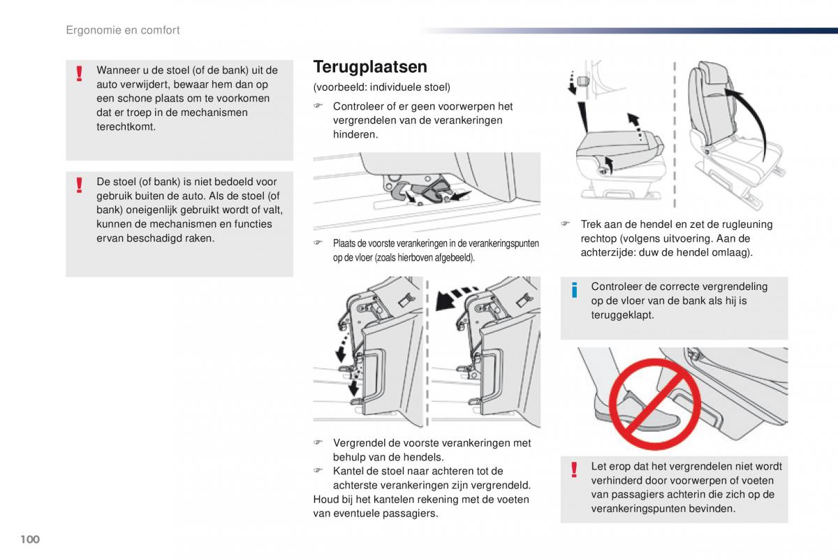 Peugeot Traveller handleiding / page 102