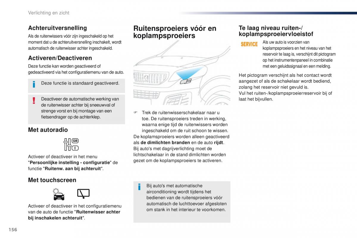 Peugeot Traveller handleiding / page 158