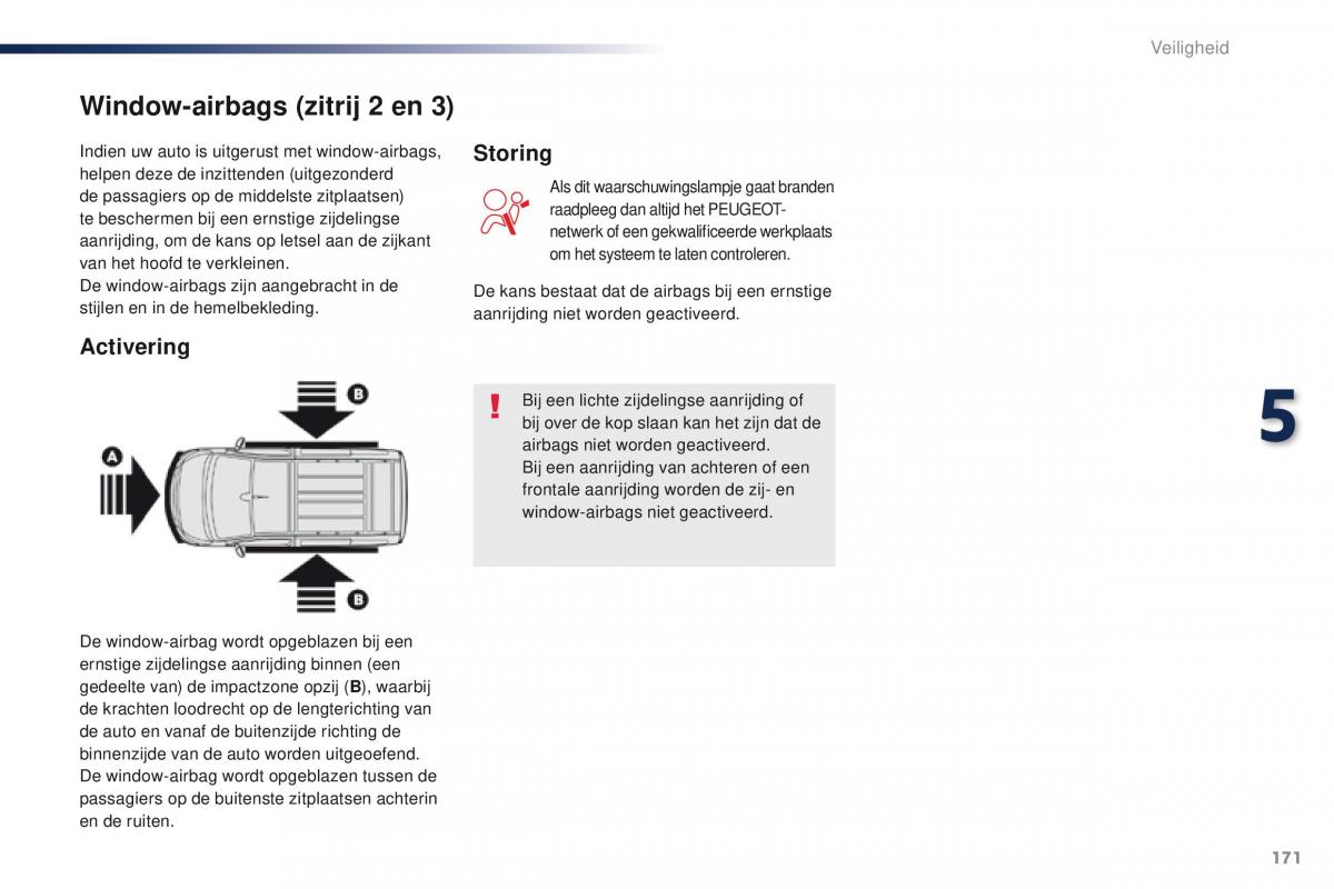 Peugeot Traveller handleiding / page 173