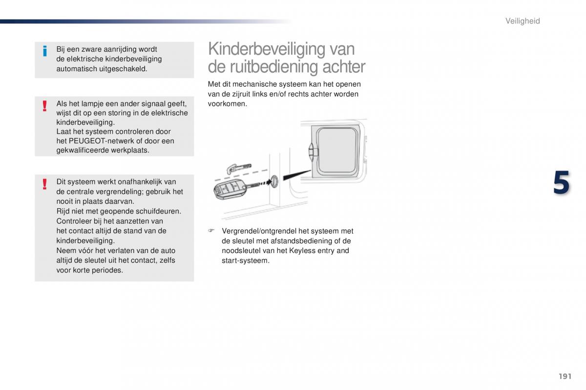 Peugeot Traveller handleiding / page 193