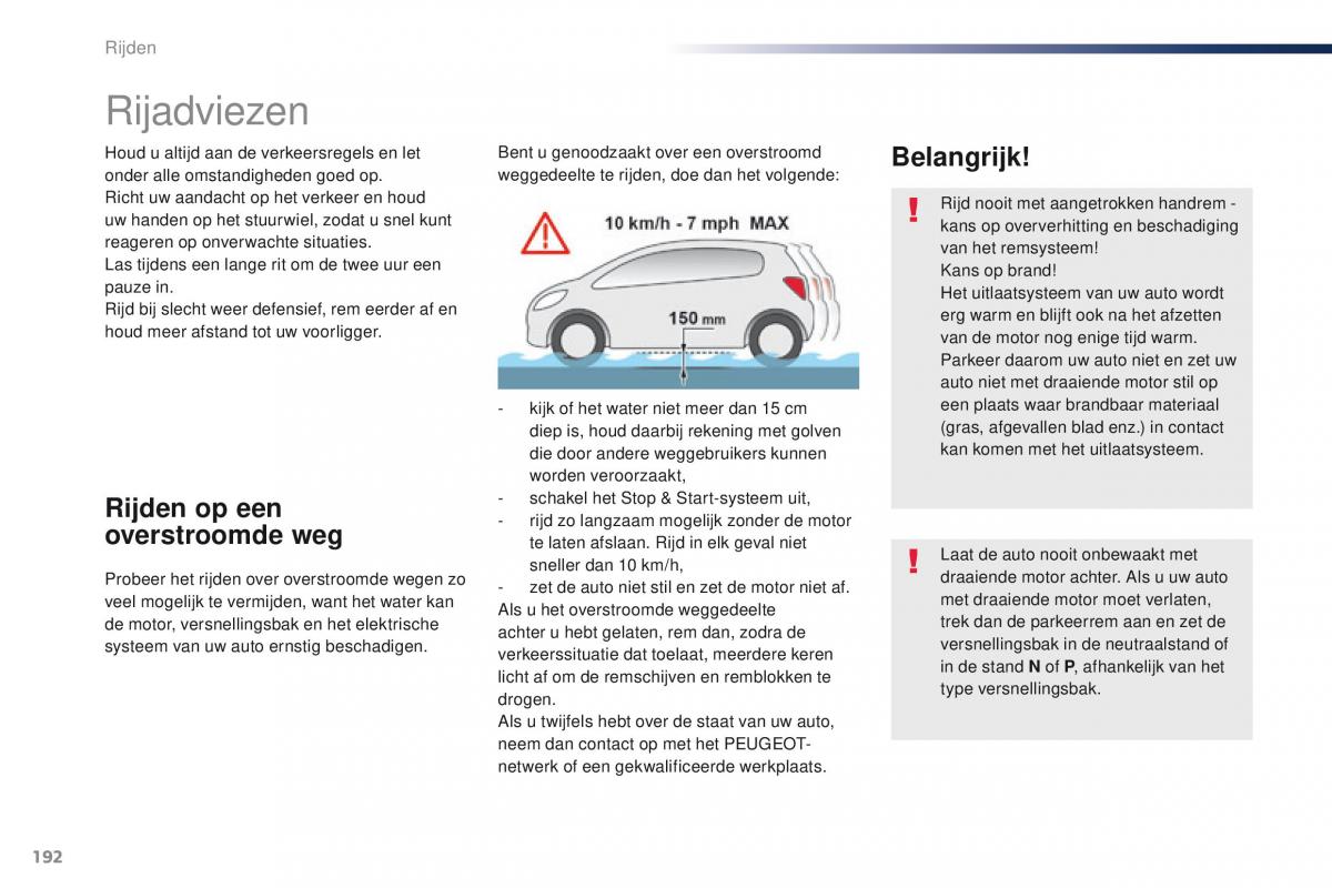 Peugeot Traveller handleiding / page 194