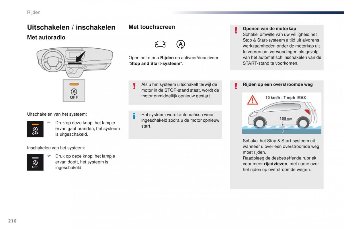 Peugeot Traveller handleiding / page 218