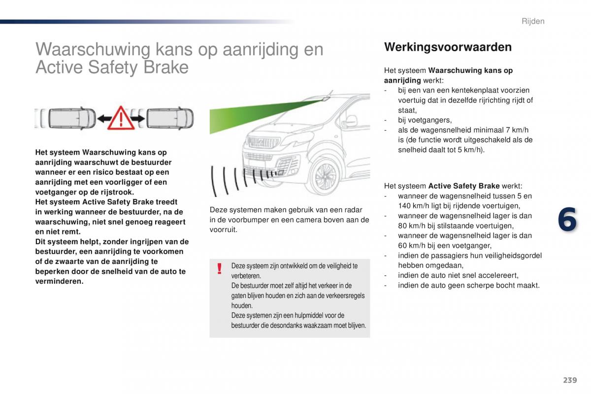 Peugeot Traveller handleiding / page 241