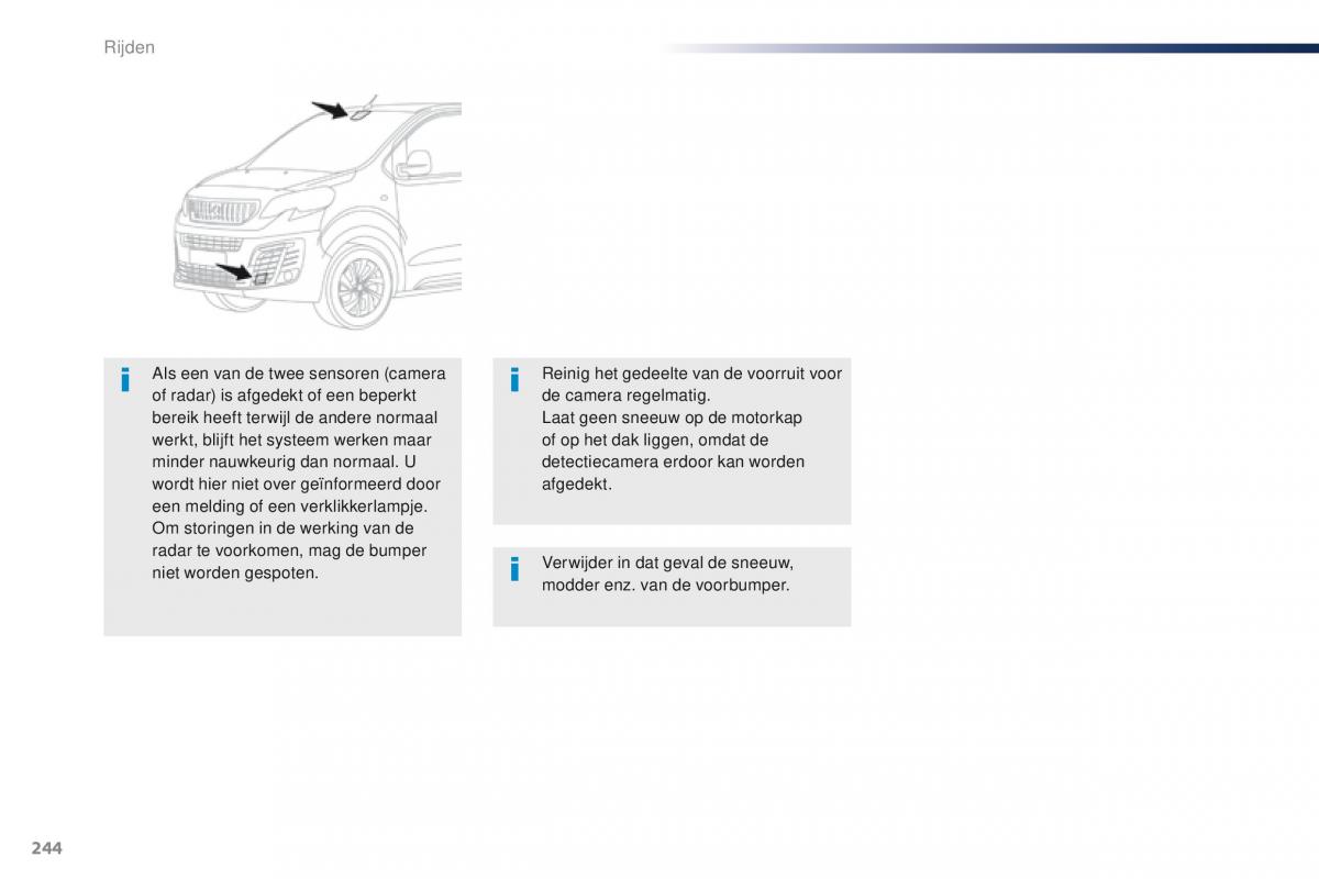 Peugeot Traveller handleiding / page 246