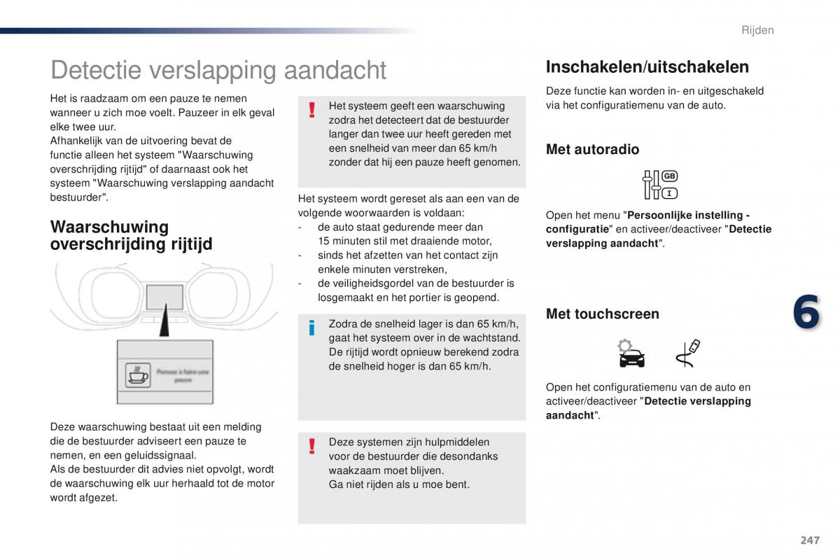 Peugeot Traveller handleiding / page 249