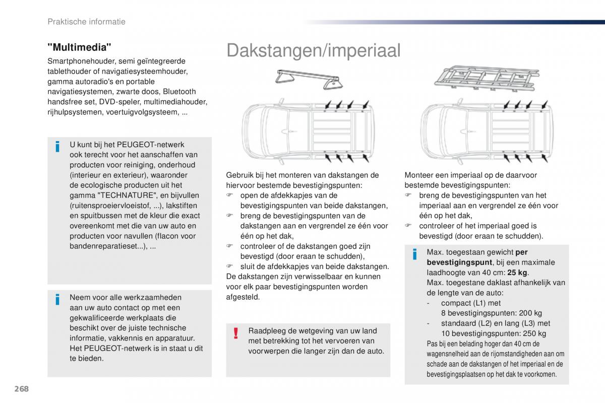 Peugeot Traveller handleiding / page 270