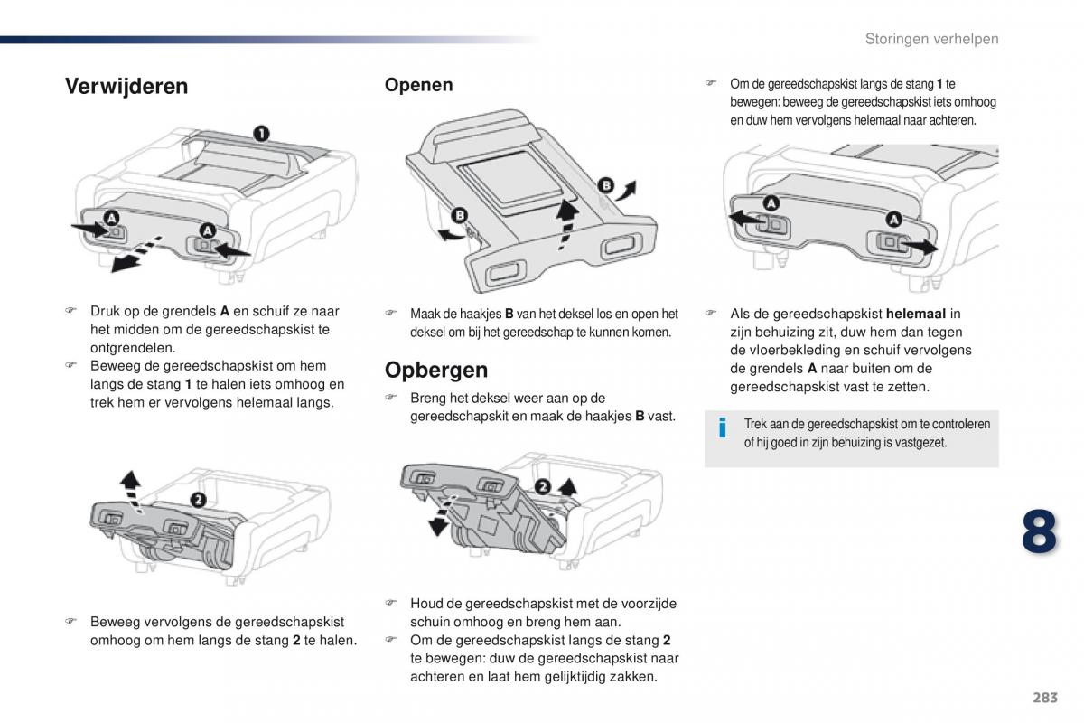 Peugeot Traveller handleiding / page 285