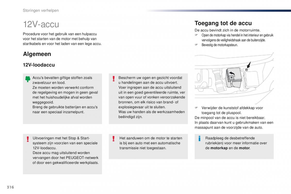 Peugeot Traveller handleiding / page 318