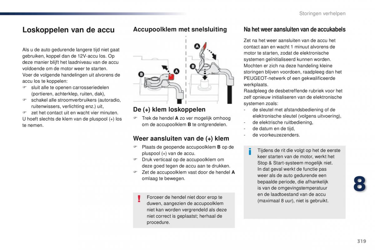 Peugeot Traveller handleiding / page 321