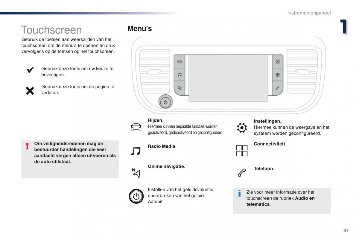 Peugeot Traveller handleiding / page 43