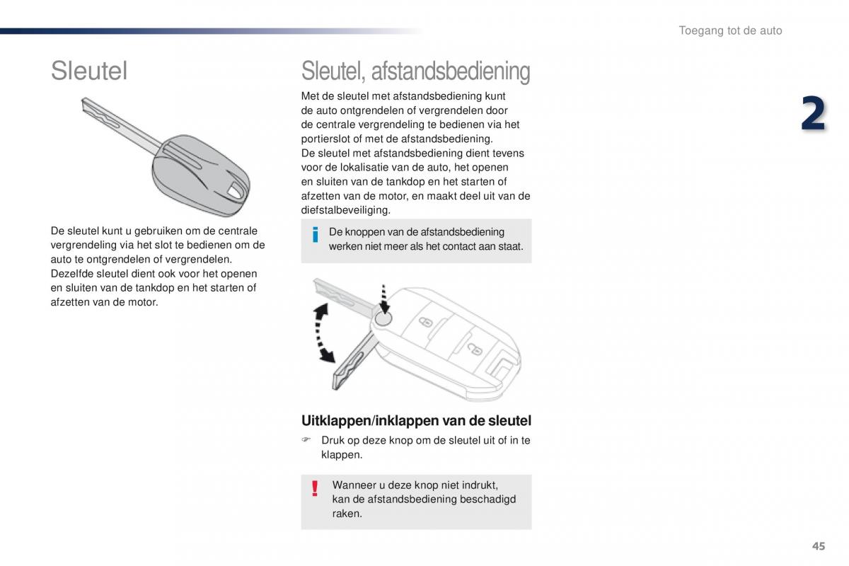 Peugeot Traveller handleiding / page 47