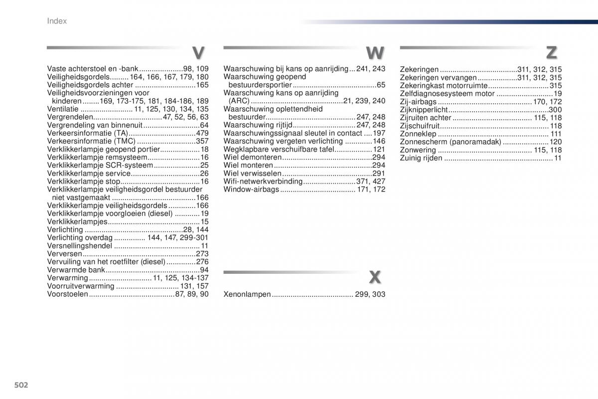 Peugeot Traveller handleiding / page 504