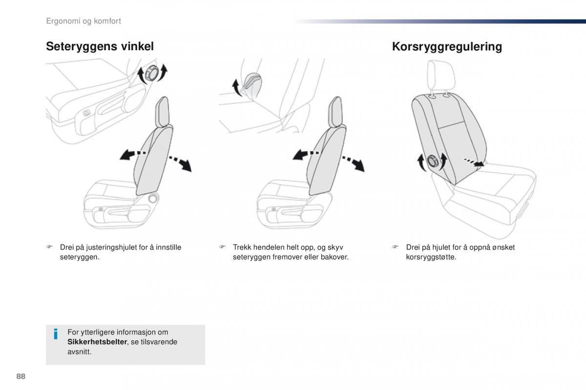 Peugeot Traveller bruksanvisningen / page 90