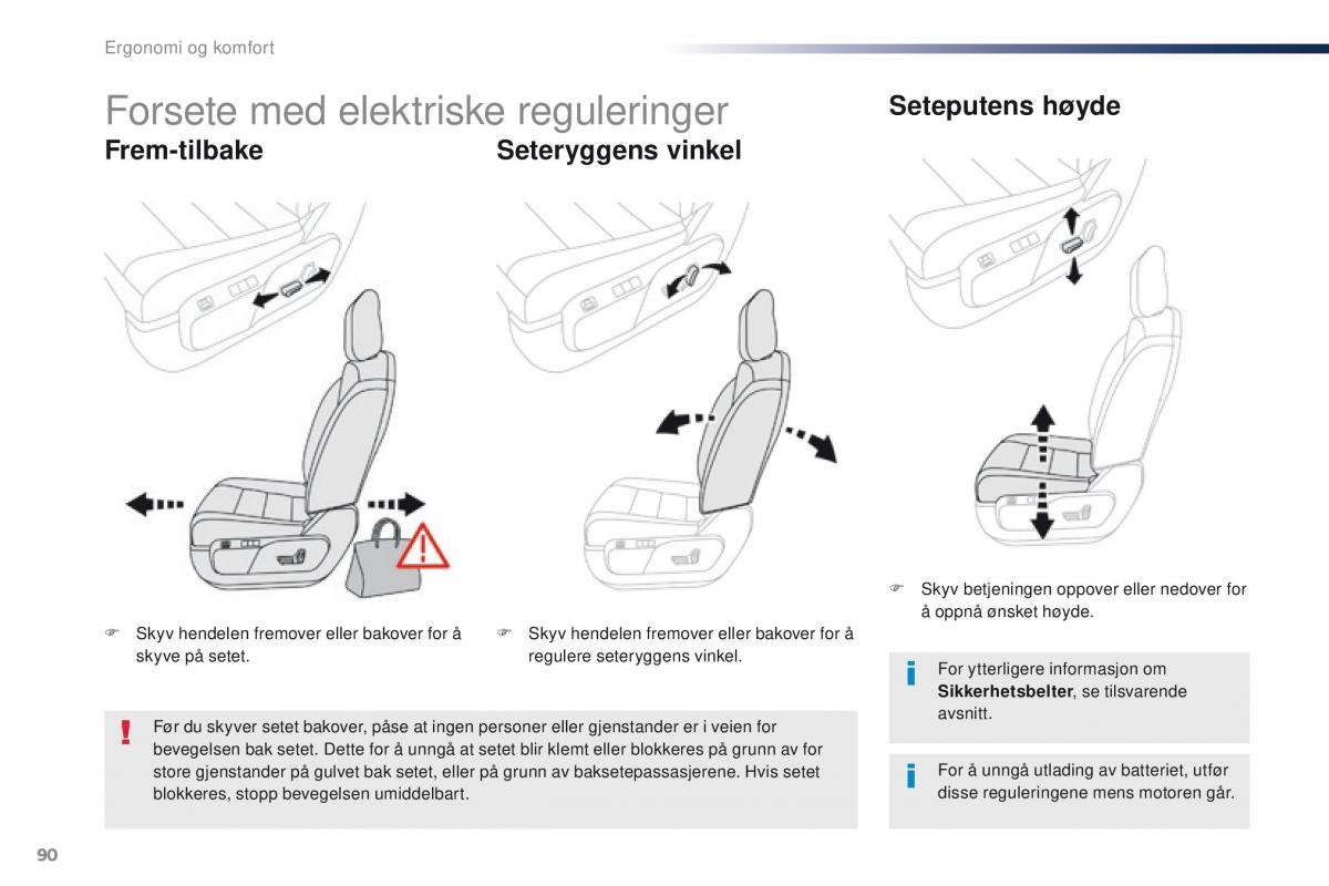 Peugeot Traveller bruksanvisningen / page 92