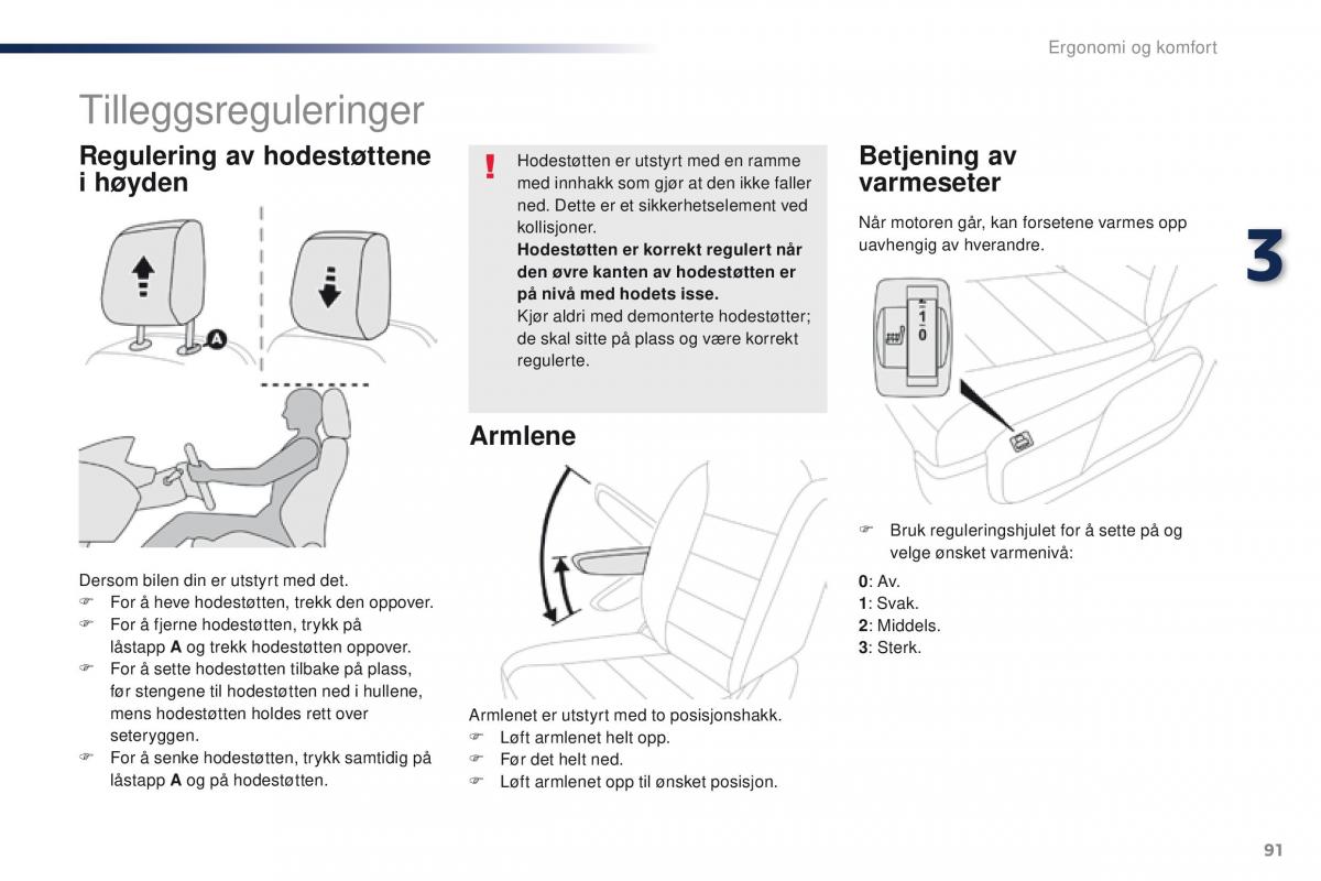 Peugeot Traveller bruksanvisningen / page 93