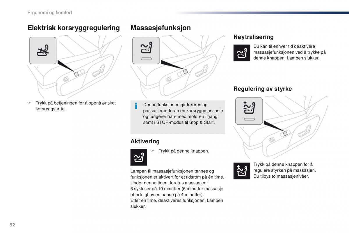 Peugeot Traveller bruksanvisningen / page 94