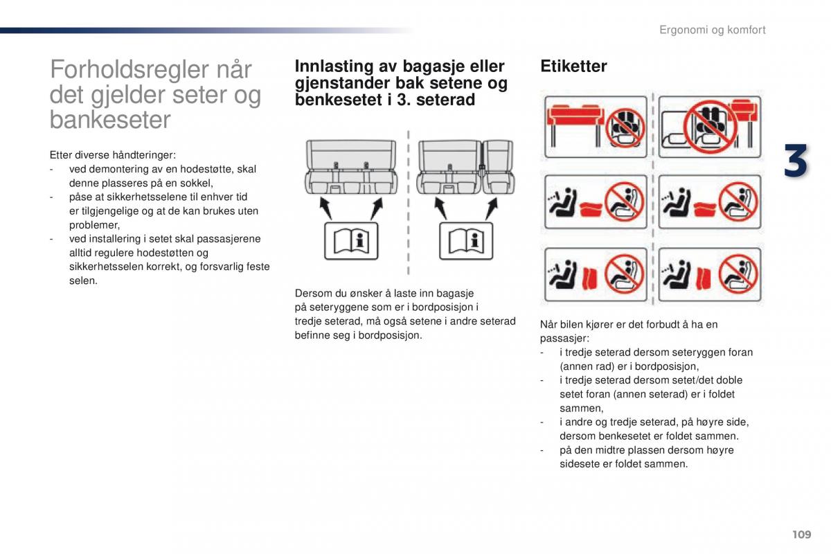 Peugeot Traveller bruksanvisningen / page 111