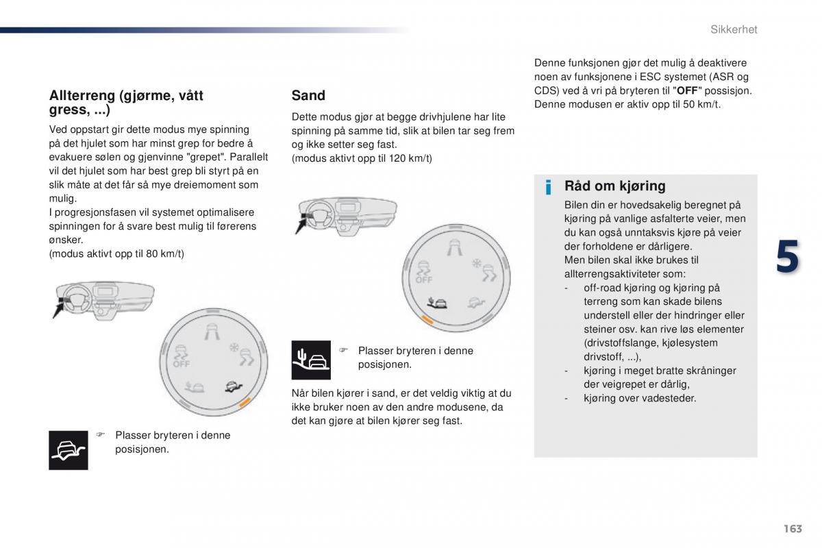 Peugeot Traveller bruksanvisningen / page 165