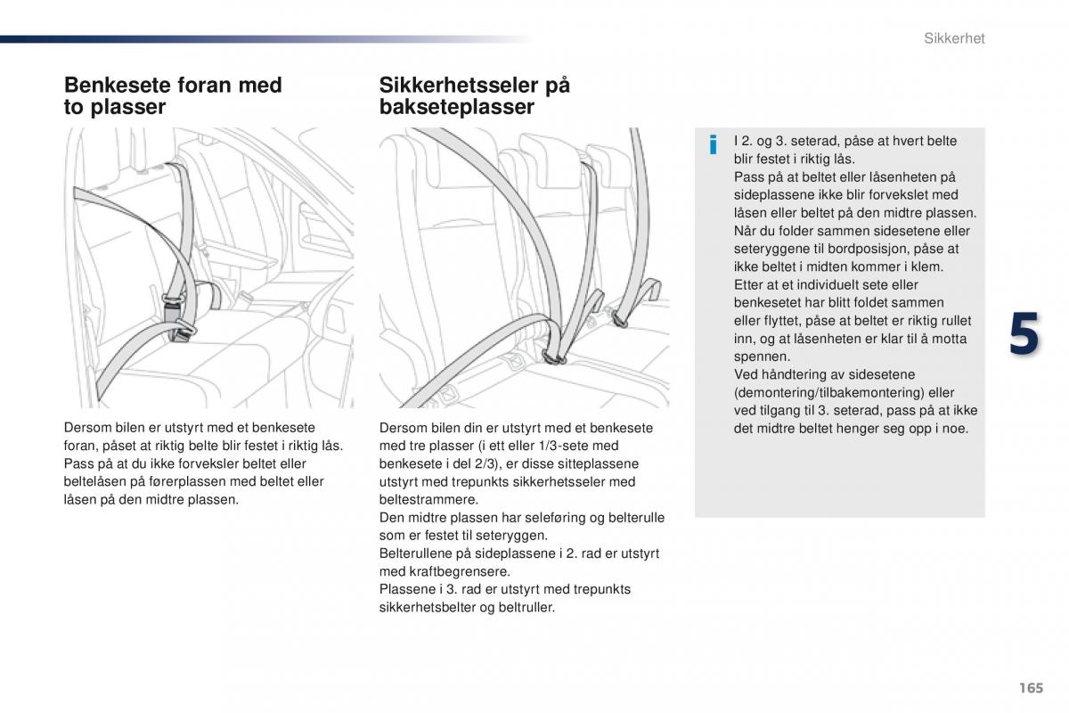 Peugeot Traveller bruksanvisningen / page 167