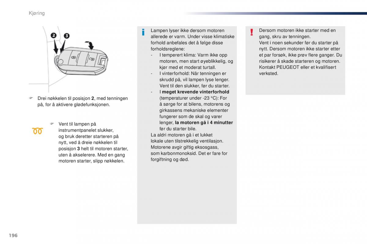 Peugeot Traveller bruksanvisningen / page 198