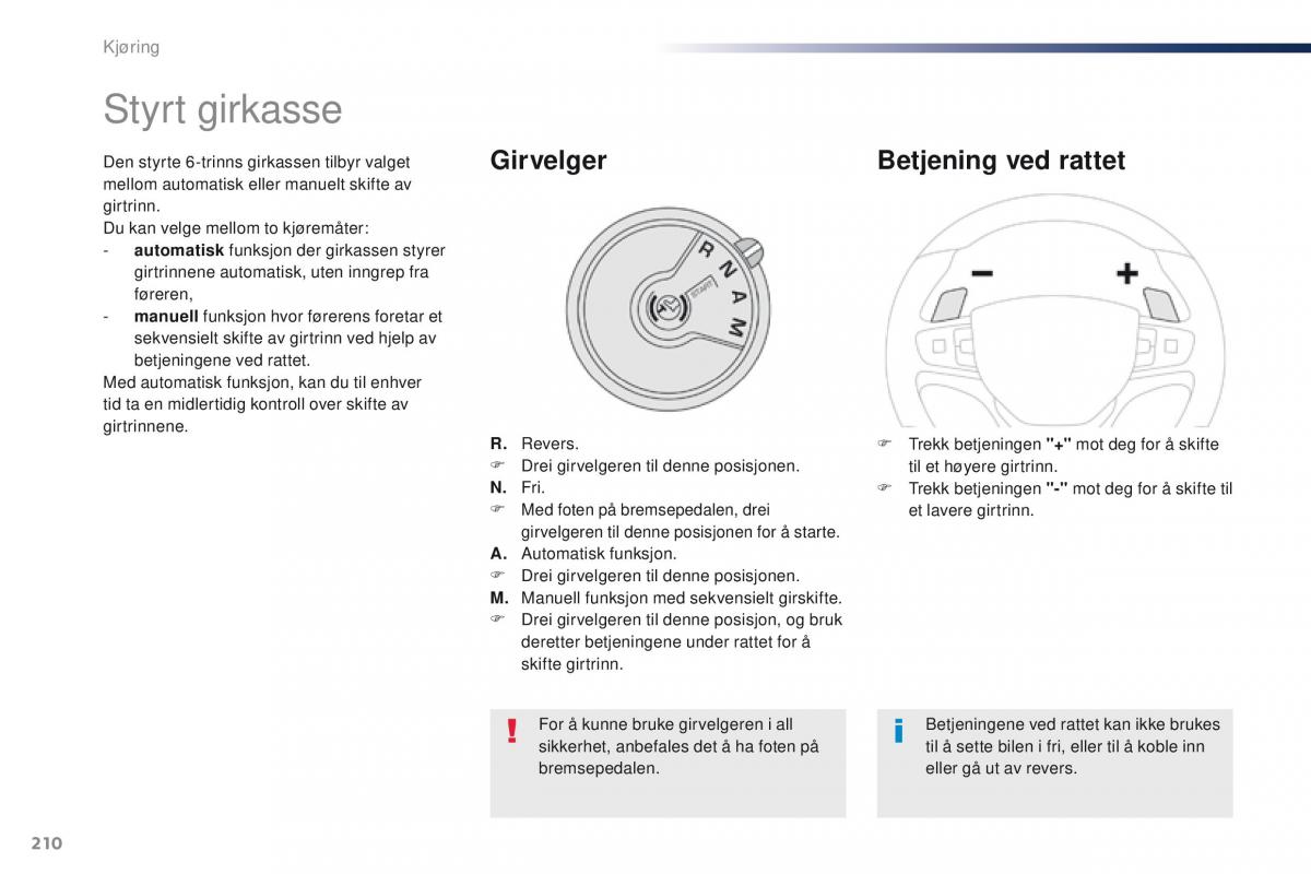 Peugeot Traveller bruksanvisningen / page 212