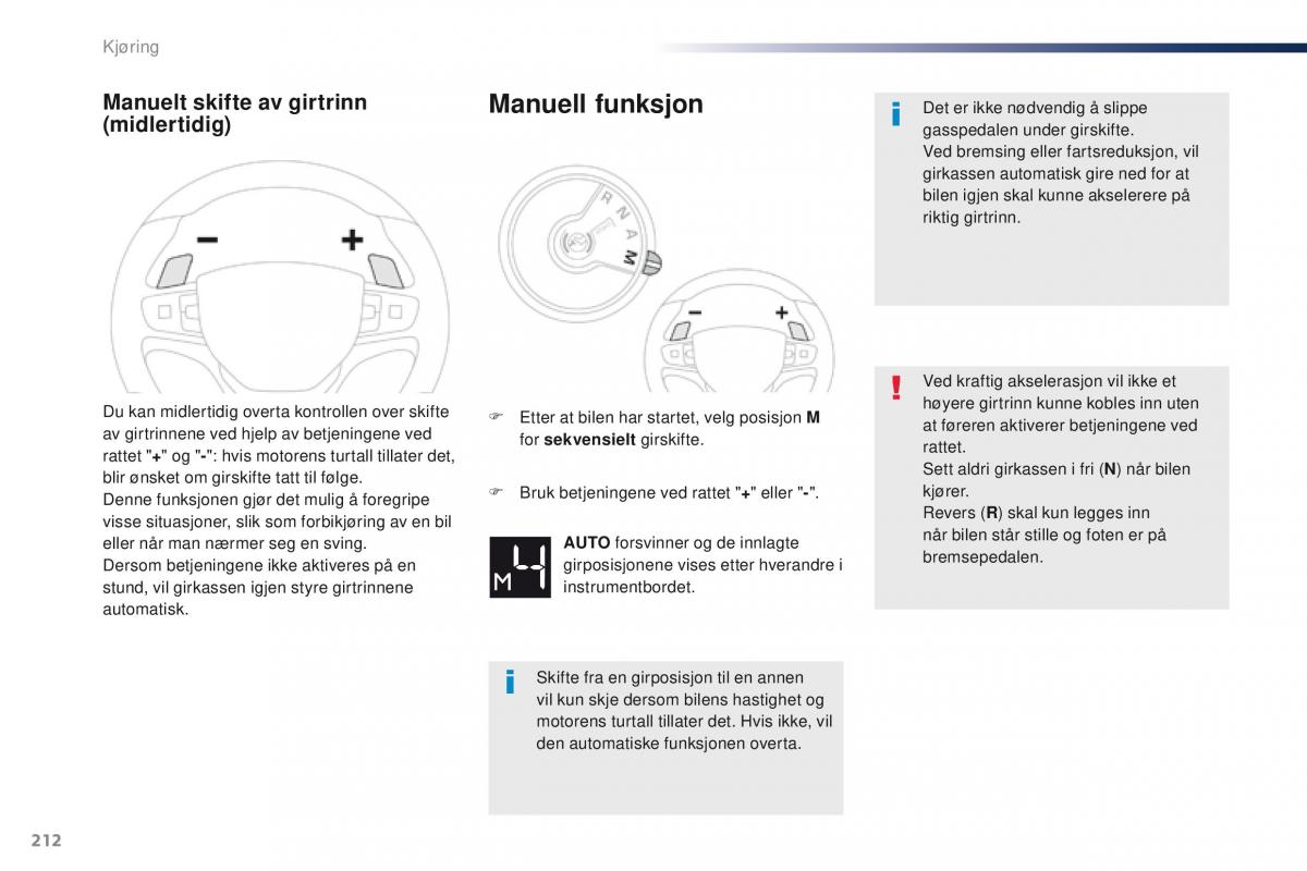 Peugeot Traveller bruksanvisningen / page 214