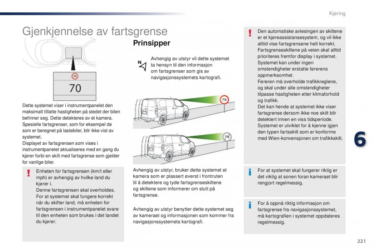 Peugeot Traveller bruksanvisningen / page 223