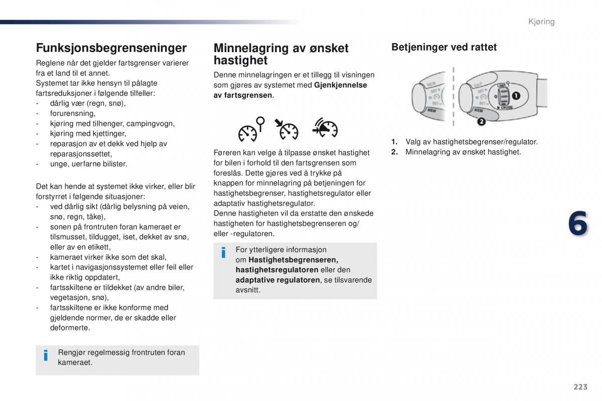 Peugeot Traveller bruksanvisningen / page 225