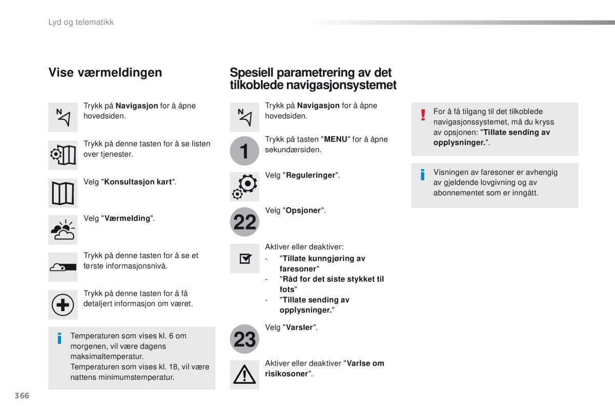 Peugeot Traveller bruksanvisningen / page 368