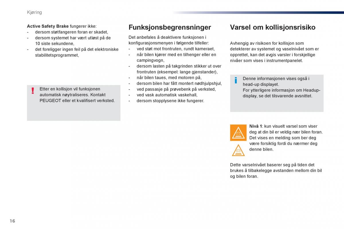 Peugeot Traveller bruksanvisningen / page 524