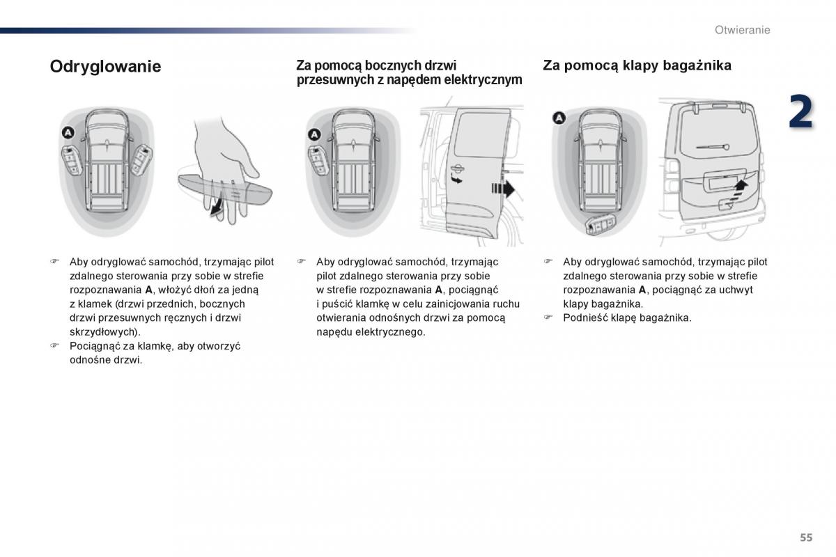 Peugeot Traveller instrukcja obslugi / page 57