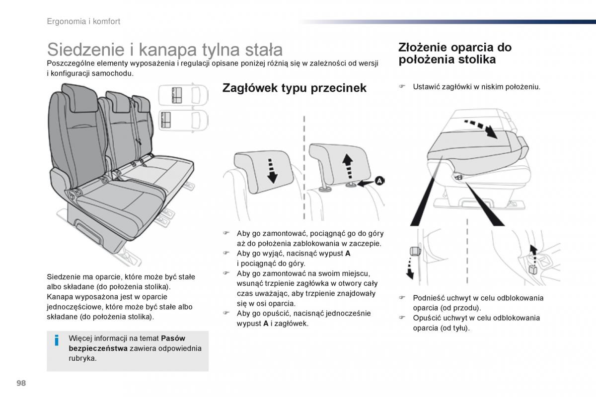 Peugeot Traveller instrukcja obslugi / page 100