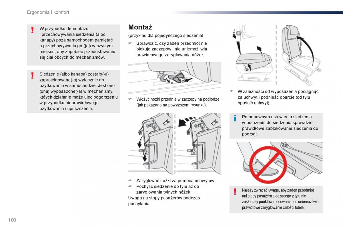 Peugeot Traveller instrukcja obslugi / page 102