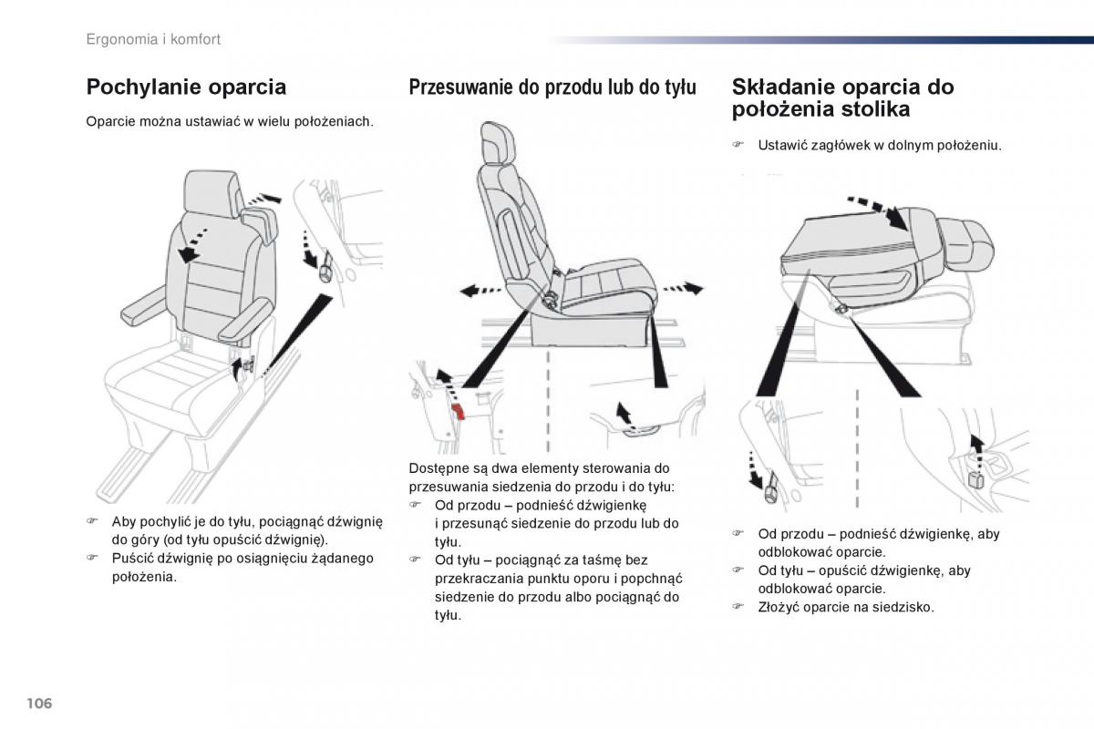 Peugeot Traveller instrukcja obslugi / page 108