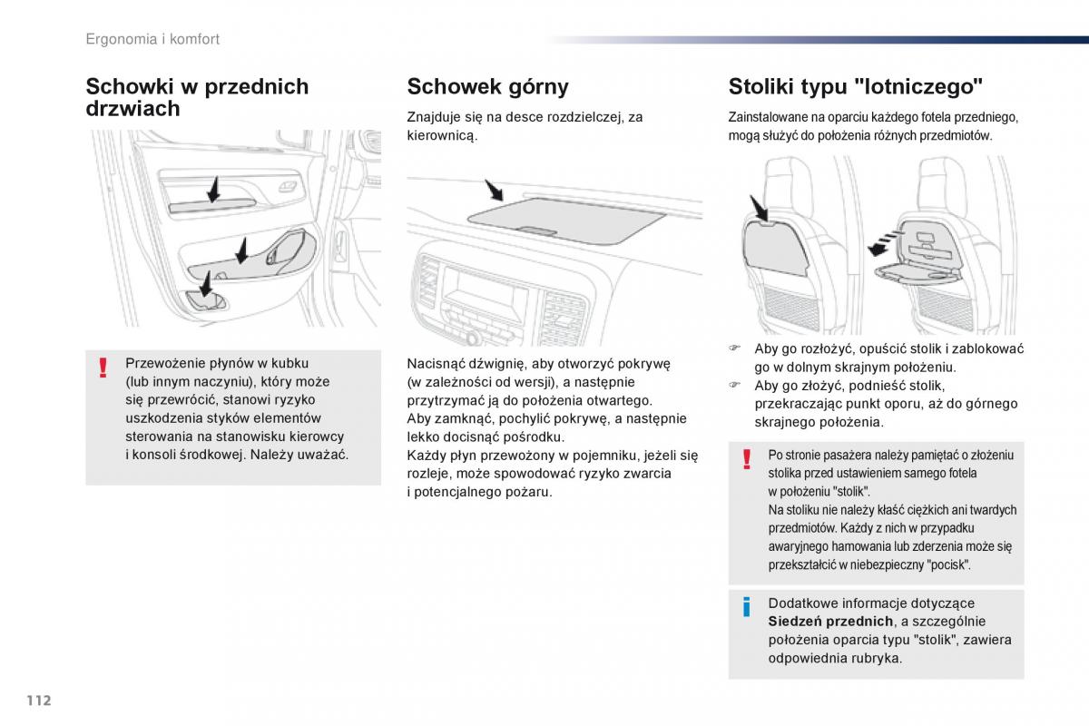 Peugeot Traveller instrukcja obslugi / page 114