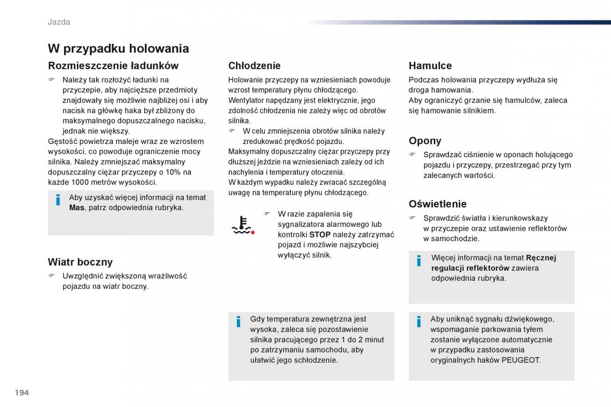 Peugeot Traveller instrukcja obslugi / page 196